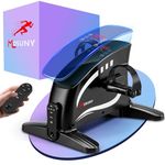 MOSUNY Electric Pedal Exerciser, Mini Exercise Bike 15 Adjustable Speed, Arm/Leg Exerciser for Seniors, Physical Therapy, Under Desk Bike for Home/Office Workout with LCD Display, Remote Control