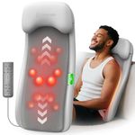 COMFIER Cordless Back Massage Chair Pad with Multi Functions, 2D/3D/Mix Shiatsu Back Massager for Chair, Chair Massager for Home Office Indoor/Outdoor Use,Father Day Gifts for Man