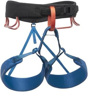 BLACK DIAMOND Men's Momentum Harness, Rock Climbing, Kingfisher, LG