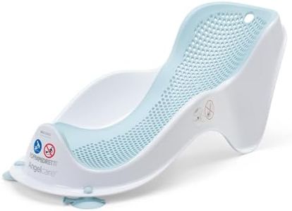 Foppapedretti, Acquolina, soporte para bañera, para niños desde el nacimiento hasta los 6 meses (hasta 9 Kg), blanco turquesa, 0,4 kg, 1 unidad