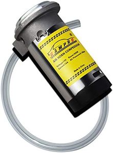 GAMPRO, Kit compressore d'aria 12V per clacson di tutti i veicoli, per camion, barche, auto, furgoni (argento)
