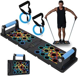 Home Workout Equipment Push Up Board 24 in 1 Multi-Functional Pushup Bar System Fitness Floor Chest Muscle Exercise Professional Equipment Burn Fat Strength Training Arm Men & Women Weights