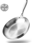 Stainless Steel Frying Pan Wok NonS