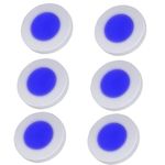 Gesto 3W Led Surface Mounted Aluminum Sticker | Cabinet Light for Display Showcase,Hallway, Closet (Blue)-Pack of 6