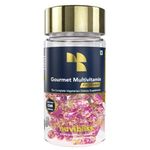 Nuvibliss Gourmet Multivitamin for Women | with Omega 3, Vitamin K2, Biotin, Zinc & RDA | Vital Supplement for Heart, Brain, Bone, Joints, Vision, Skin, Hair, Energy, Stamina, Immunity | 30 Capsules