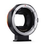 K&F Concept EF-E Electronic Auto Focus Mount Adapter for Canon EF/EF-S Mount Lens to Sony E Mount Cameras with Electronic Contacts Mount Image Stabilization