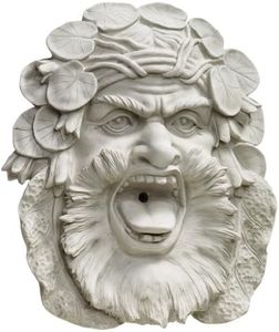 Design Toscano KY2082 Hafod Mansion Greenman Fountain Wall Sculpture