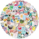 Aesthetic Stickers 200PCS VSCO Stickers Aesthetic, Vinyl Cute Stickers Asthetic Stickers for Journaling,Water Bottle Sticker Pack for Teens Girls Kids