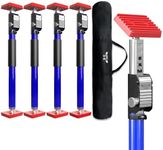 3-H Cabinet Jacks for Installing Cabinets 4 Pack, Thickened All-Steel Adjustable Support Pole, Extends 15.7-27.5 Inch, 165 lbs Capacity, Heavy-Duty Third Hand Tool with Dual Safety Lock