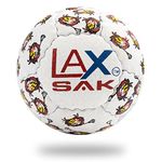 Lax Sak Soft Practice Lacrosse Balls - Same Weight & Size as a Regulation Lacrosse Balls, Great for Indoor & Outdoor Practices, Less Bounce & Minimal Rebounds - Mini Crabs, 12 Pack