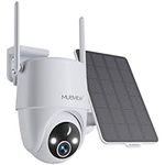 MUBVIEW Solar Security Cameras Wire