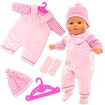 Miunana Sweet Doll Clothes Hats Hanger Socks Accessories for 14-16 Inch 43cm Baby Doll 35-45 cm Doll Clothes Outfits