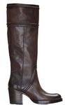 Frye Women's Jean Tall Pull On Leather Boots Chocolate/Vintage, Size 7.5