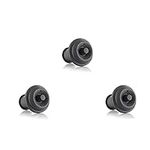 Wine Vacuum Stoppers Set of 3– Blac