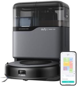eufy Robot Vacuum Omni C20 with All-in-One Station, Auto Emptying, Mop Washing and Drying for Hands-Free Cleaning, 3.35-Inch Ultra-Slim Body, 7,000 Pa Powerful Suction, Robot Vacuum and Mop Combo