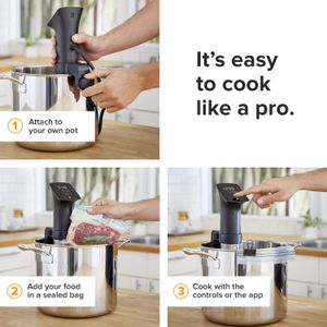 Anova Precision Cooker Pro Sous Vide – 1200W Immersion Circulator