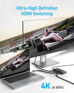 Anker 4K HDMI Switch 4x1 – 4-Port Ultra HD HDMI Selector