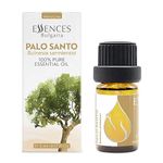 Essences Bulgaria Palo Santo Essential Oil 0.17 Fl Oz 5ml Bulnesia Sarmientoi - 100% Pure Natural Undiluted Therapeutic Grade Aromatherapy for Diffuser Humidifier Candle Making Hair and Beard Growth