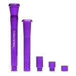 Deez Nutz Titan Stem 3.0 Adjustable Length Metal Downstem (Purple)