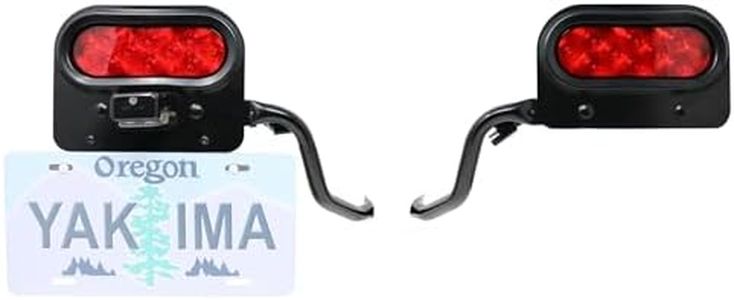Yakima EXO LitKit Taillight System - License Plate and Tail Lights Kit - Light Kit Accessory Only - Compatible Attachment for EXO Swingbase Hitch Rack System