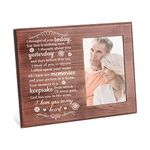 FINGERINSPIRE Memory Picture Frame 15x10cm I Have You In My Heart Sympathy Gifts Frames Memorial Photo Frame Bereavement Gifts Frame Wood Photo Frame for Loss of Loved One