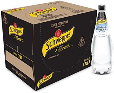 Schweppes Natural Mineral Water, 12 x 1.1L