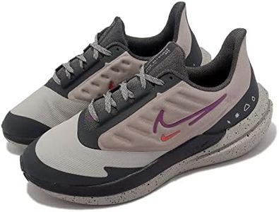 Nike Women's Air Winflo 9 Shield Trainers, Cobblestone Vivid Purple Dk Smoke Grey, 10 US