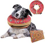 Inflatable Dog Collar | Great Alternative to a Dog Cone or a Dog Cone Collar | Our Super Comfy Dog Doughnuts Make Excellent Recovery Collars for Dogs | Suitable for Small Dogs (Pink)