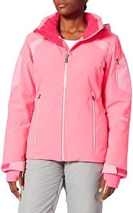 Spyder Women’s Schatzi Gore-Tex Infinium Ski Jacket – Ladies Full-Zip Hooded Winter Coat, 8, Bryte Bubblegum