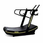 Gym24 Equipments Commercial Curve Treadmill 6 Speed Manual Non Motorized Model: Racer Weight Capacity 500 kg | Zero Maintenance | Installation Free |