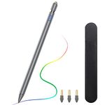 TiMOVO Stylus Pen for iPad, Apple Pencil for 2018-2024 iPad 10/9/8/7/6th Gen,iPad Pro, iPad Air 3/4/5/6th, iPad Mini 6/5 Precise Writing Drawing Palm Rejection Apple Pencil 1st Gen for iPad, SpaceGray