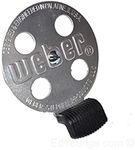 Weber Bar-B-Kettle, Charcoal Performer, Touch-N-Go Replacement Gas Grill Damper Kit 63070