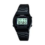 Casio Vintage B640WB-1ADF Black Digital Dial Black Stainless Steel Band D180