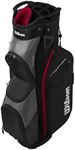 Wilson Feather Golf Trolley Bag - Black/Grey/Red