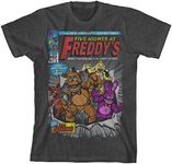 Five Nights at Freddy's Printed Boys Graphic Tees T-Shirt