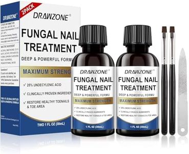 Toenail Fungus Treatment Extra Strength with 25% Undecylenic Acid, Ingrown toenail treatment, nail repair, Fungus nail treatment, yellow toenail, Damaged Nails foot fungus treatment extra strength
