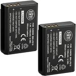 BM Premium 2-Pack of LP-E10 Batteries for Canon EOS Rebel T3, T5, T6, T7, Kiss X50, Kiss X70, EOS 1100D, EOS 1200D, EOS 1300D, EOS 2000D Digital Camera