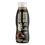 Optimum Nutrition High Protein Shake Bottles, Ready To Drink Post Workout Snack, Low Fat and No Added Sugar, Muscle Growth and Support, Chocolate, 12x330ml Packaging may vary