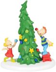 Department 56 Grinch Ville Christmas Tree Figurine Village Accessory, Multicolor