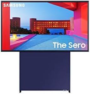 SAMSUNG 43" Class The Sero QLED LS05 Series TV - 4K UHD Quantum HDR Smart TV with Alexa Built-in (QN43LS05TAFXZA, 2020 Model)