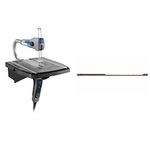 Dremel MS20-01 Moto-Saw Variable Speed Compact Scroll Saw Kit + Dremel MS52-01 Fine Wood Cutting Blade