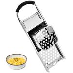 Spaetzle Maker,Stainless Steel Grater for Spaetzle Noodle Dumpling Maker with Safety Pusher Kitchen Pasta Maker Noodle Maker Kitchen Pasta Maker Homemade Noodle Dumpling Making Tool,Making Spaetzles