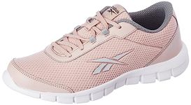 Reebok Women's Lux Runner Lp Shell Pink/Flat Grey Running Shoes-7 UK (40.5 EU) (9.5 US) (FV9848)