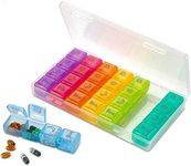 Weekly Pill Organizer - 4 Compartme