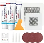 BONCART Drywall Repair Kit, Spackle Wall Repair Kit, 3 Pack Wall Mending Agent Putty, Wall Repair Paste Plaster for Wall Crack/Nail Hole, Wall Hole Filler with 2inch 4inch Wall Patch