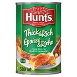 Hunt's Thick & Rich Four Cheese Pasta Sauce, 680 ml, Pack of 12