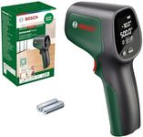 Bosch Infrared Thermometer, With 2x AA Batteries, Measurement Range Of -30°C To +500°C, Easy and Precise Measurement, 3 Predefined Material Groups (UniversalTemp) (2024 New)