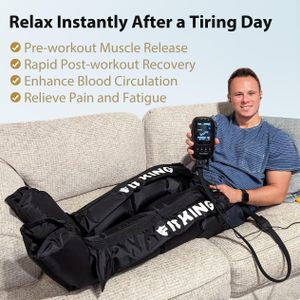 FIT KING Leg Massager – Medium Size Compression Therapy
