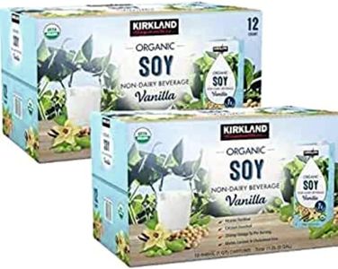 Signature Organic Soymilk, Vanilla, 24-Pound