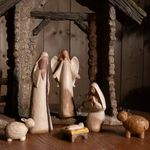 Hand-Painted Sculpted Nativity Sets Figurines - Resin Collectible Figurine 6 Piece Set Home Decor Christmas Decoration LC LCdecohome